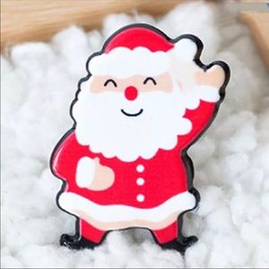 SANTA CLAUS ENAMEL PIN